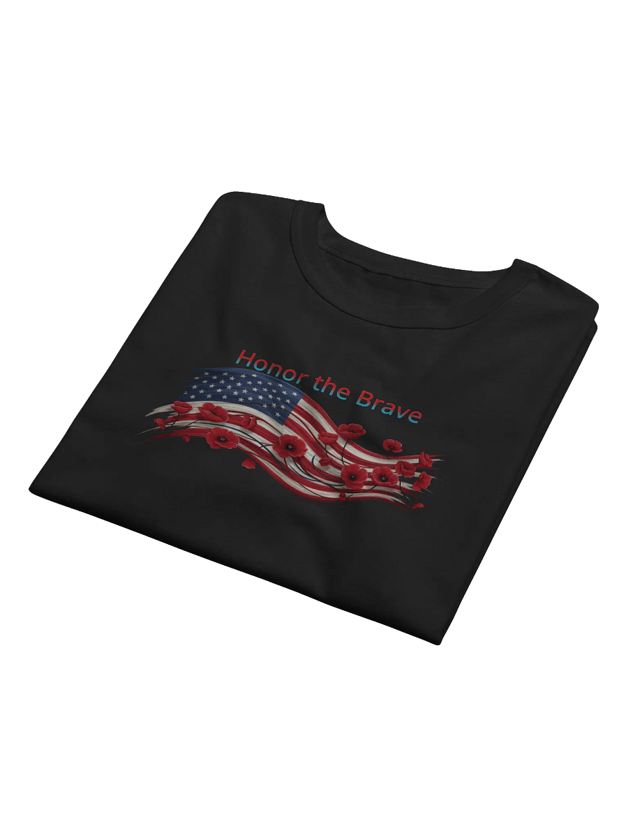 Honor the Brave American Flag T-Shirt product image (21)