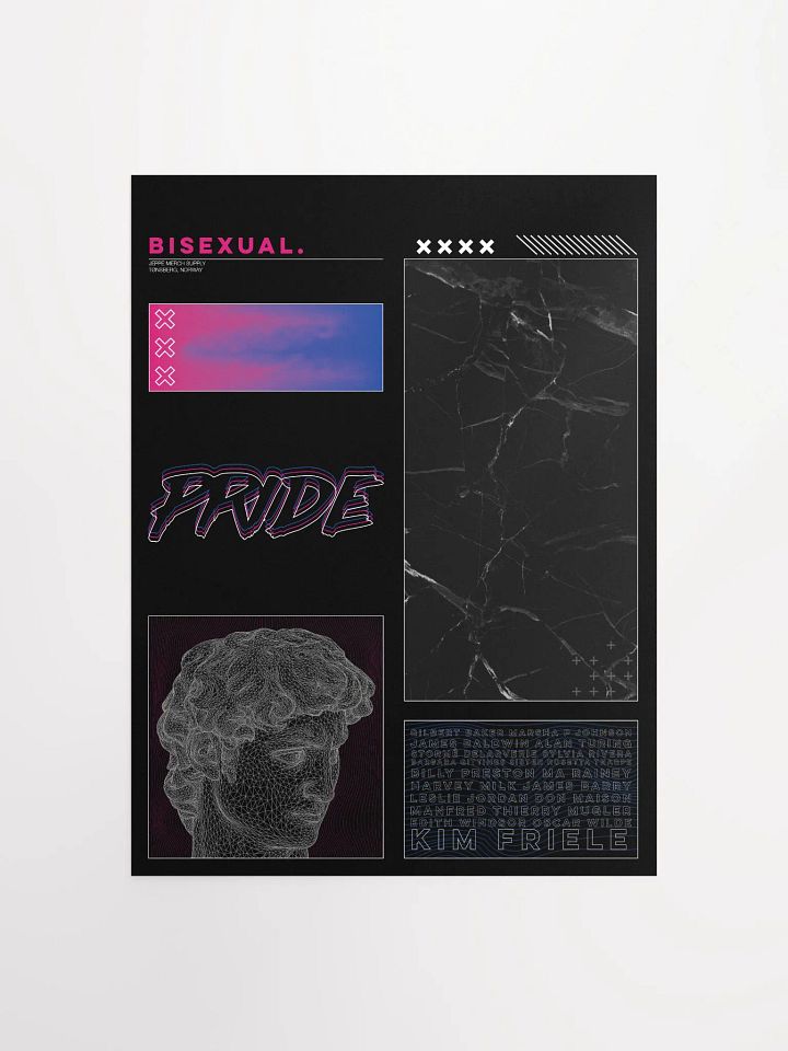 Bisexual Pride Poster product image (1)