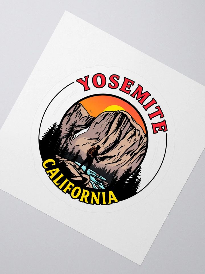 Yosemite Adventure Kiss Cut Stickers product image (5)
