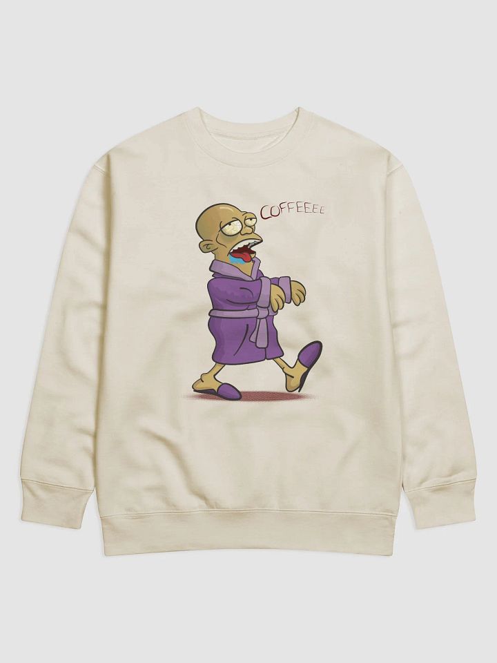 Craving COFFEE Zombie Sweatshirt product image (2)
