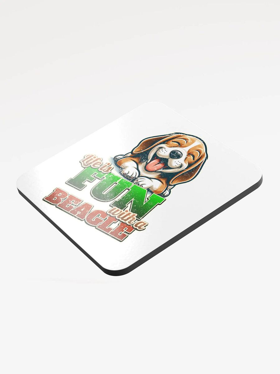 Fun Beagle Life Cork Coaster product image (3)