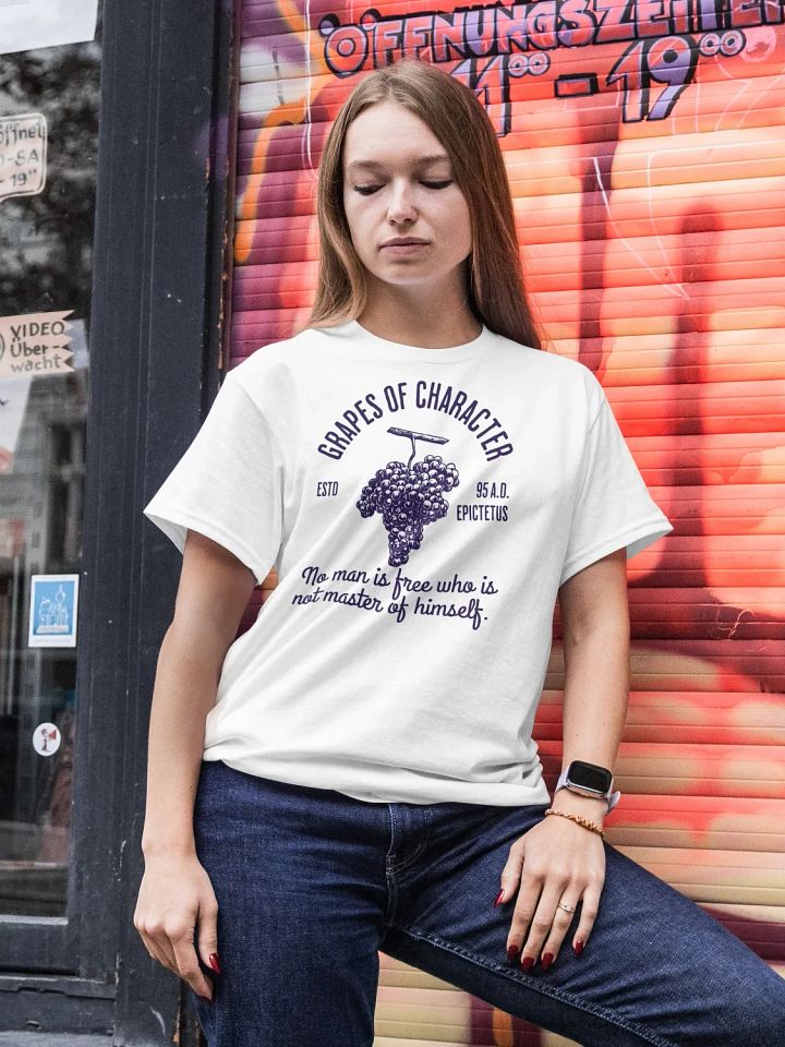 Stoic Grapes TSHIRT product image (2)
