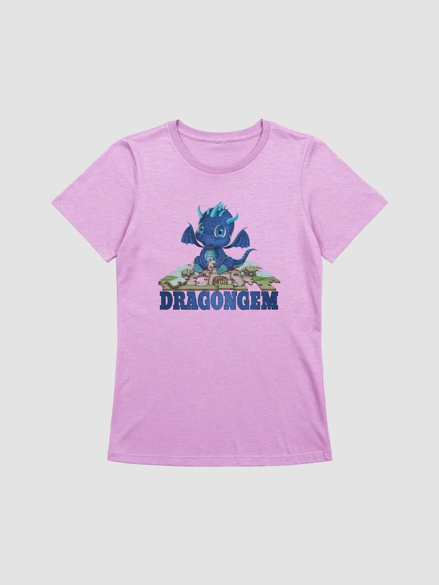 Puzzle Dragon Women's Supersoft Relaxed-fit T-Shirt product image (1)