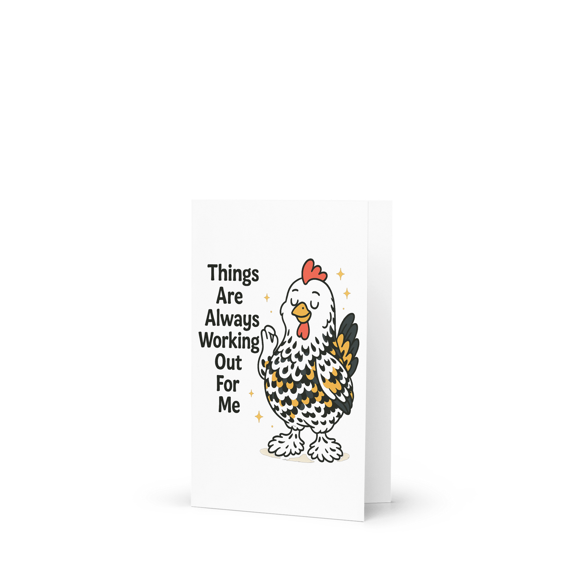 Abrahen Chicks - Things Are Always Working Out 2 - Card product image (4)