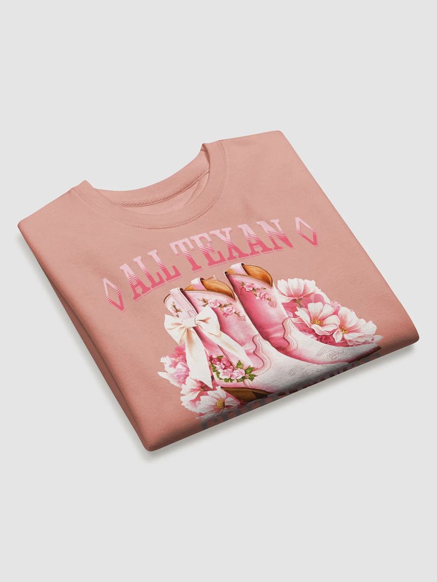 Floral Bliss Pink Boots Sweatshirt product image (15)