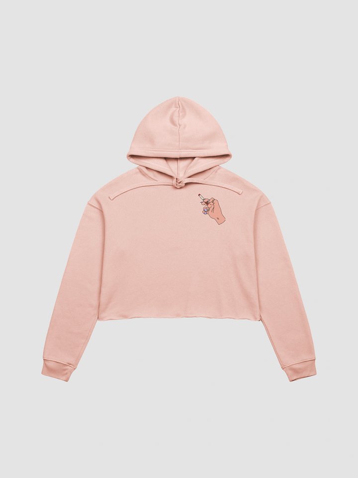 Lighting a F*G Crop Hoodie product image (5)