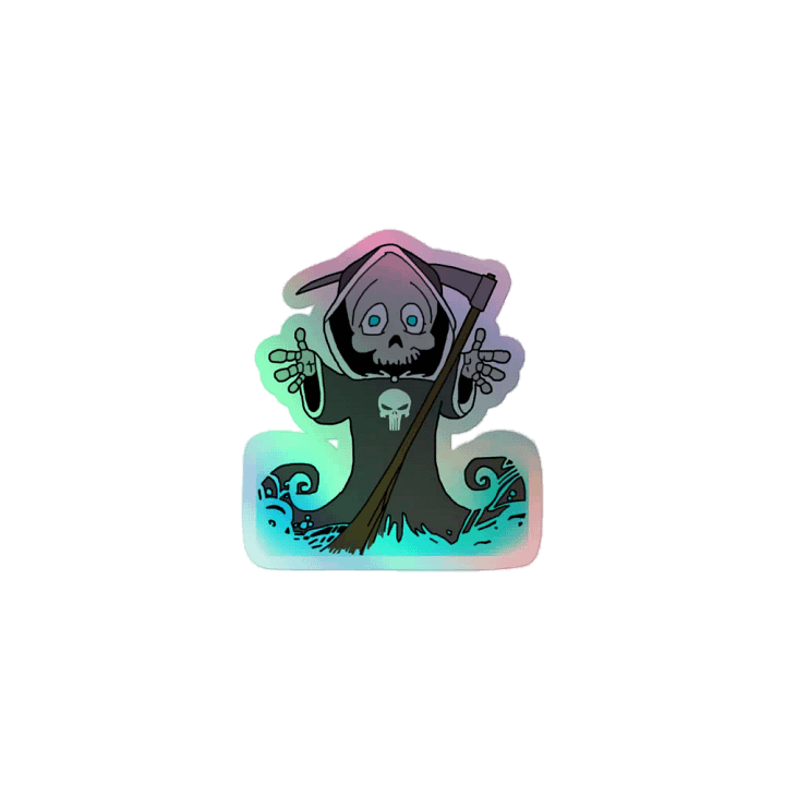 Little Reaper Holo Sticker product image (1)