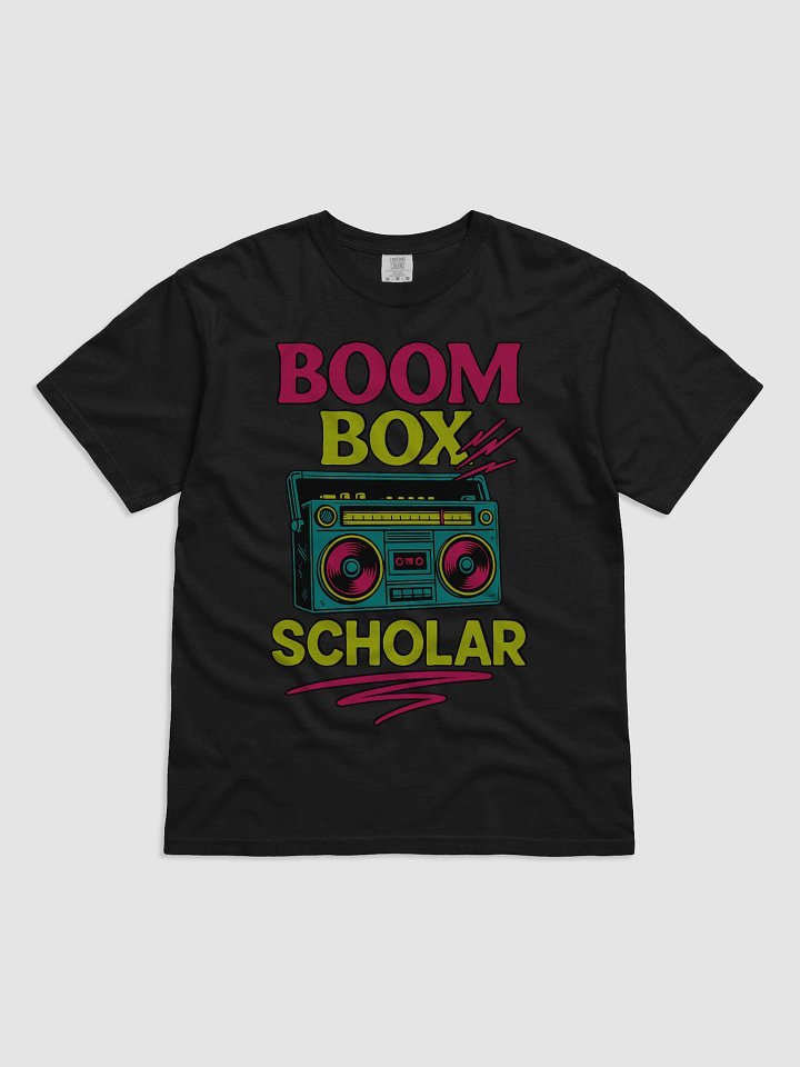 Boombox Scholar T-Shirt product image (1)