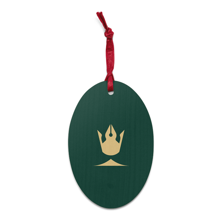 Pixaroma Crown Wood Ornament (Forest Edition) product image (2)