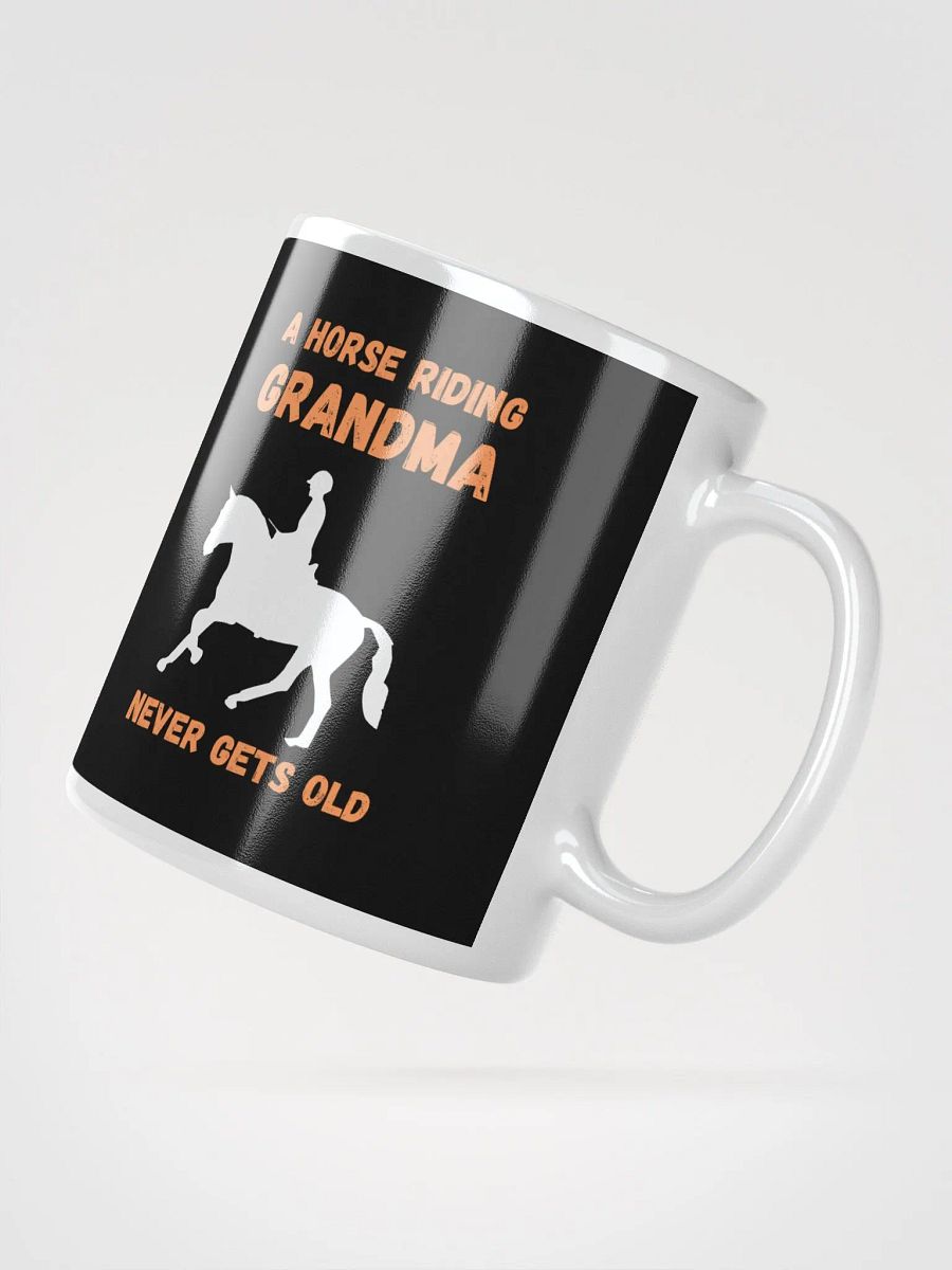 Horse Riding Grandma - Glossy Mug product image (2)
