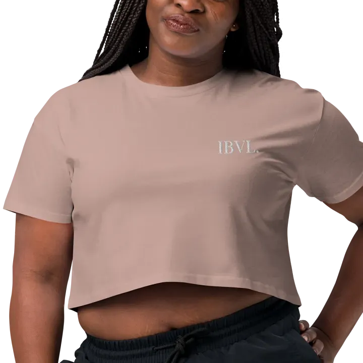 Embroidered Nude IBVL Signature Crop Top product image (2)