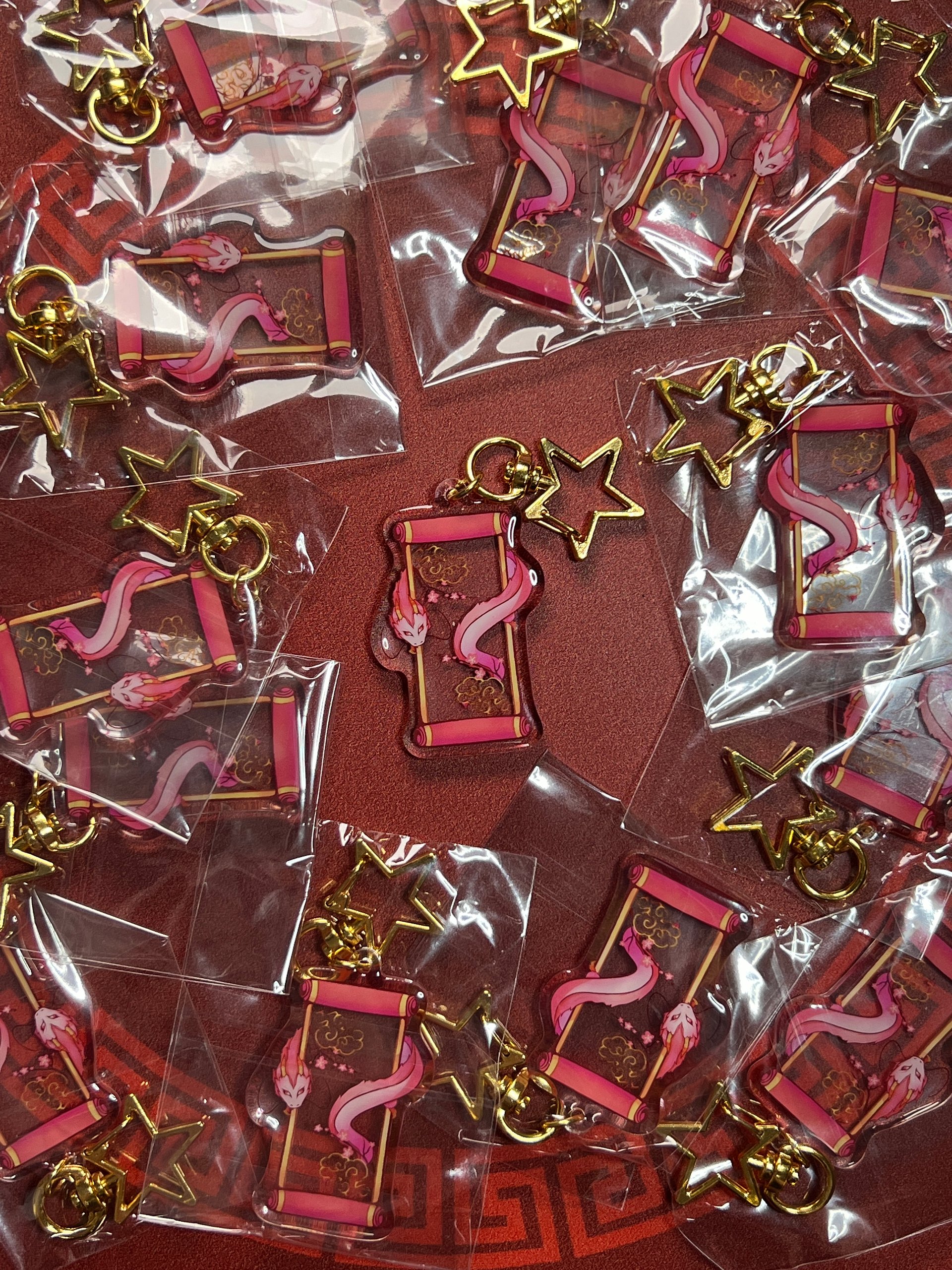 Year of the Dragon Scroll - Cherry Blossom Ver. - Charm product image (3)