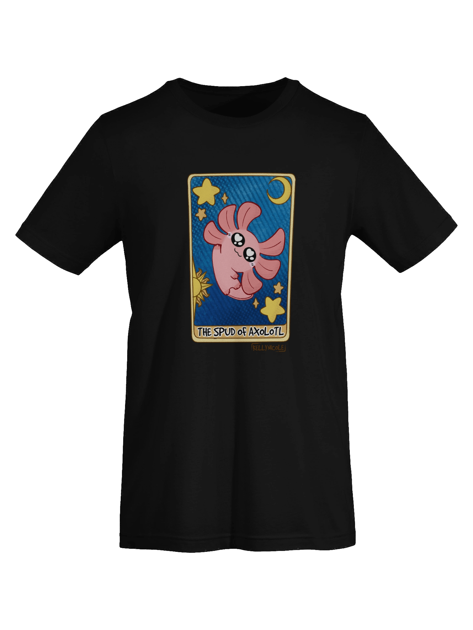 Spud Tarot Card Fitted T-shirt product image (69)