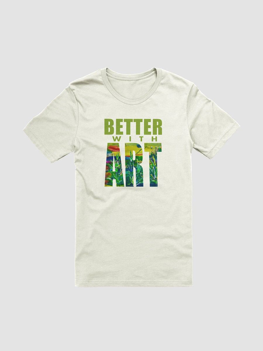 BETTER WITH ART brilliant garden tee product image (1)