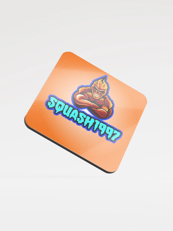 Flaming Skull Squash1997 Coaster product image (1)