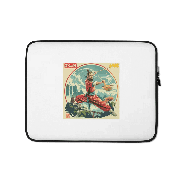 Kung Fu Noodles Laptop Sleeve product image (1)