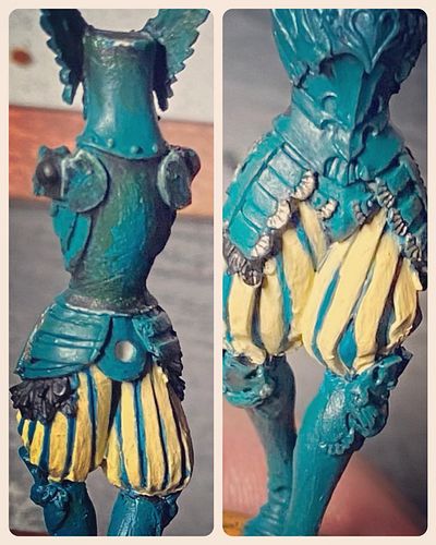 Thanks for coming along to #HobbyHappyHour today, folks! The #kingdomdeathmonster #flowerknight is coming along slowly but su...