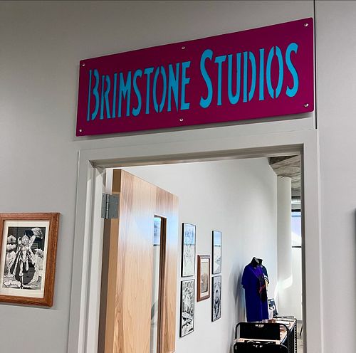 We are all set up and ready to rock our very first, First Friday at @mainframearts! Come check it out!

#brimstonestudios #ar...