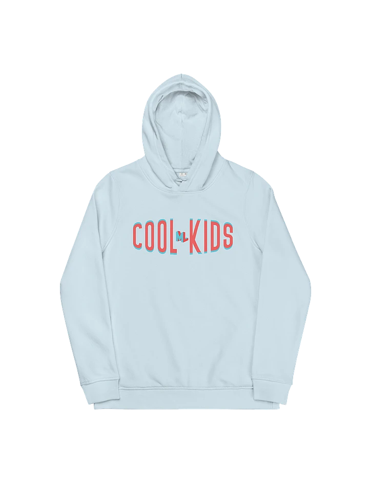 Embroidered Cool Kids - Fitted Eco Hoodie product image (1)