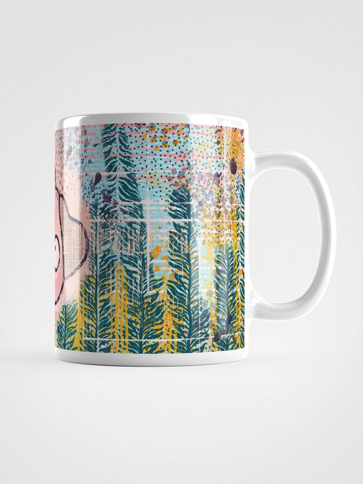 Funny Hand Drawn Cartoon Pig Mug product image (2)