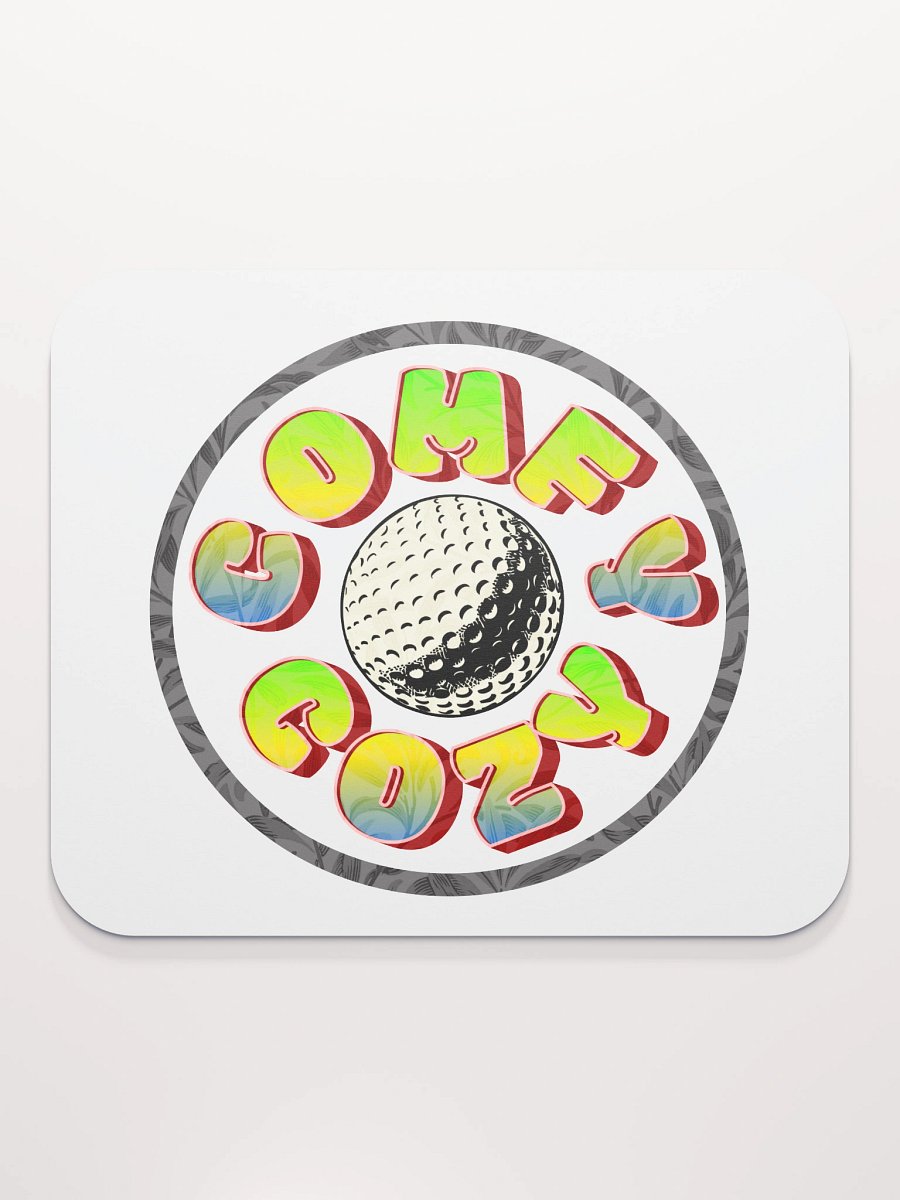 Comfy Cozy Golf Ball Mouse Pad product image (2)