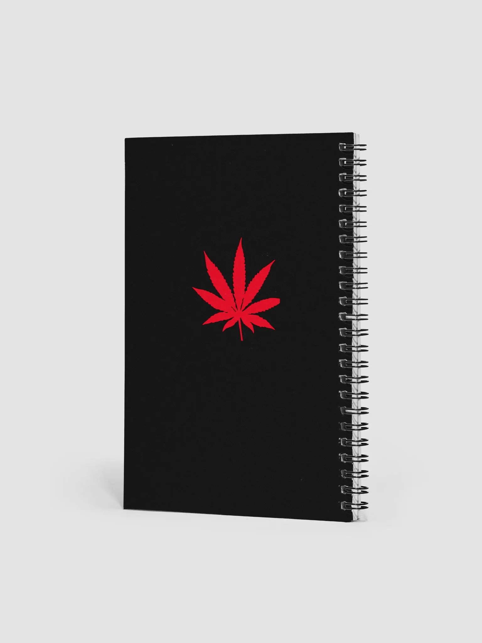 Cannabis Leaf Spiral Notebook product image (2)