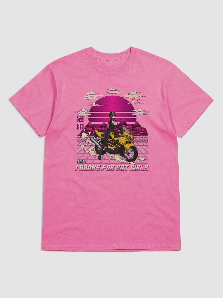Biker Cat Girl T product image (2)