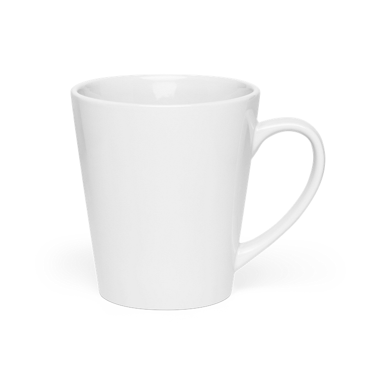 Born with a Reading List Latte Mug product image (2)