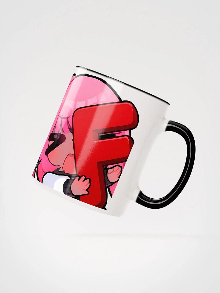 Ceramic Mug - F in Chat Emote product image (2)