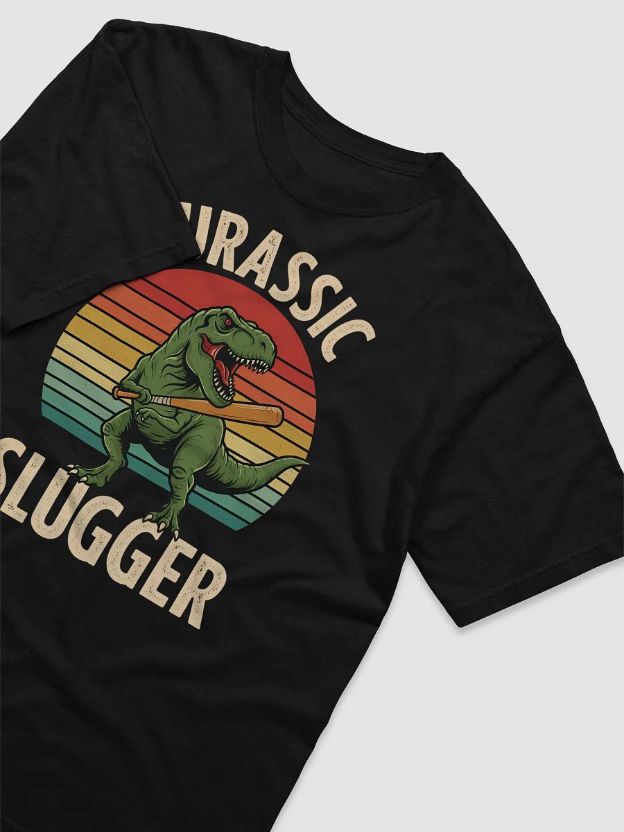 Jurassic Slugger T-Rex Baseball Tee product image (19)
