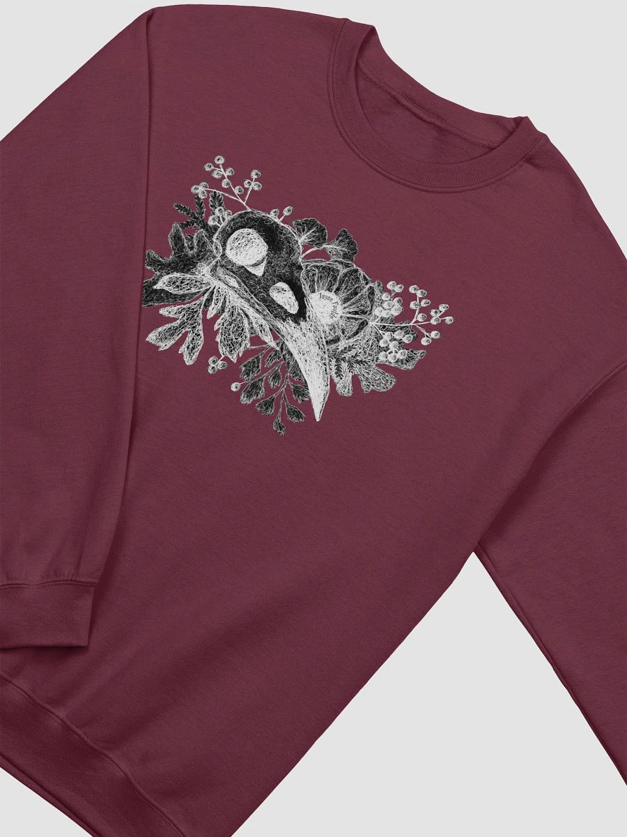 Inverted Raven Skull Unisex Sweatshirt product image (8)