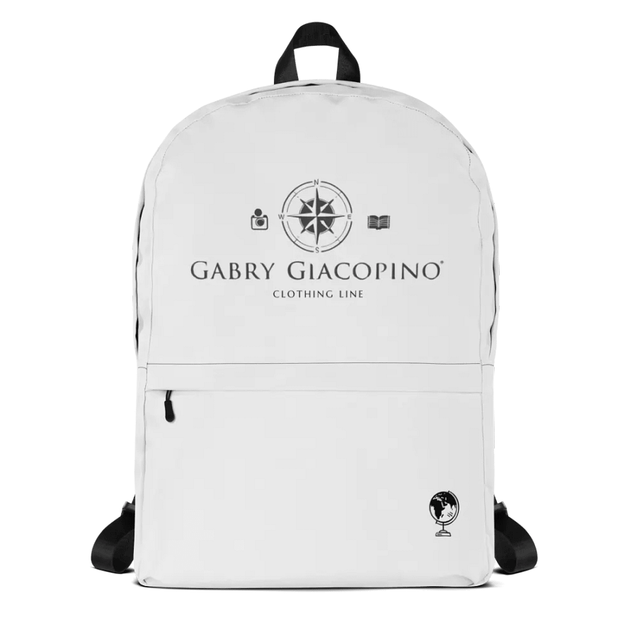 Zainetto Bianco Gabry Giacopino Clothing Line – Minimalismo ed Eleganza in Movimento product image (4)