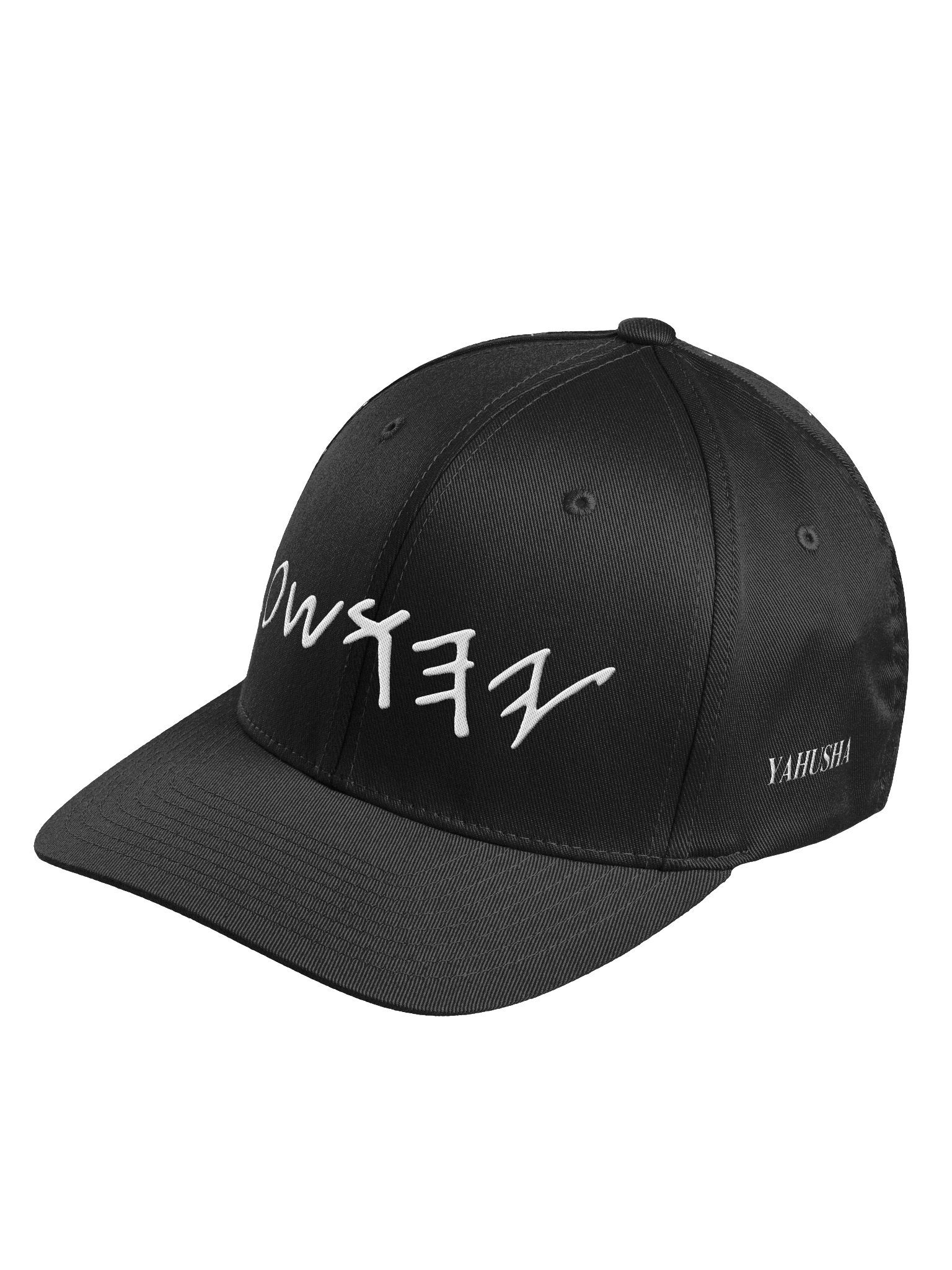 Yasharal Original Music: YAHUSHA | Abary (Hebrew) Letters | FlexFit Hat product image (2)