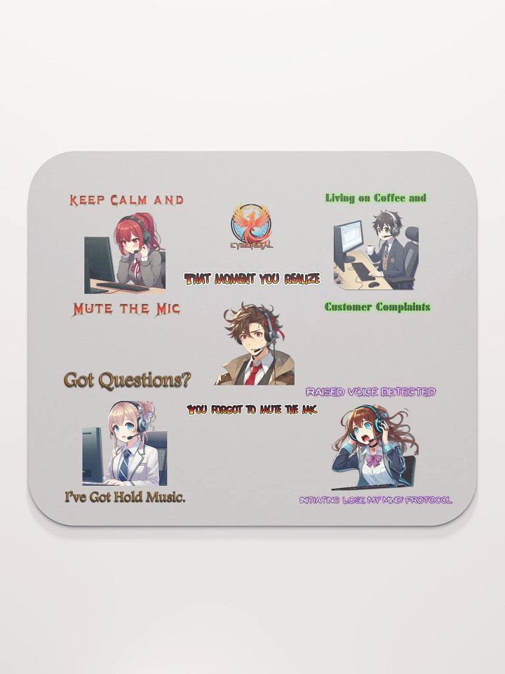 Virtual Workspace Heroes Mouse Pad product image (2)