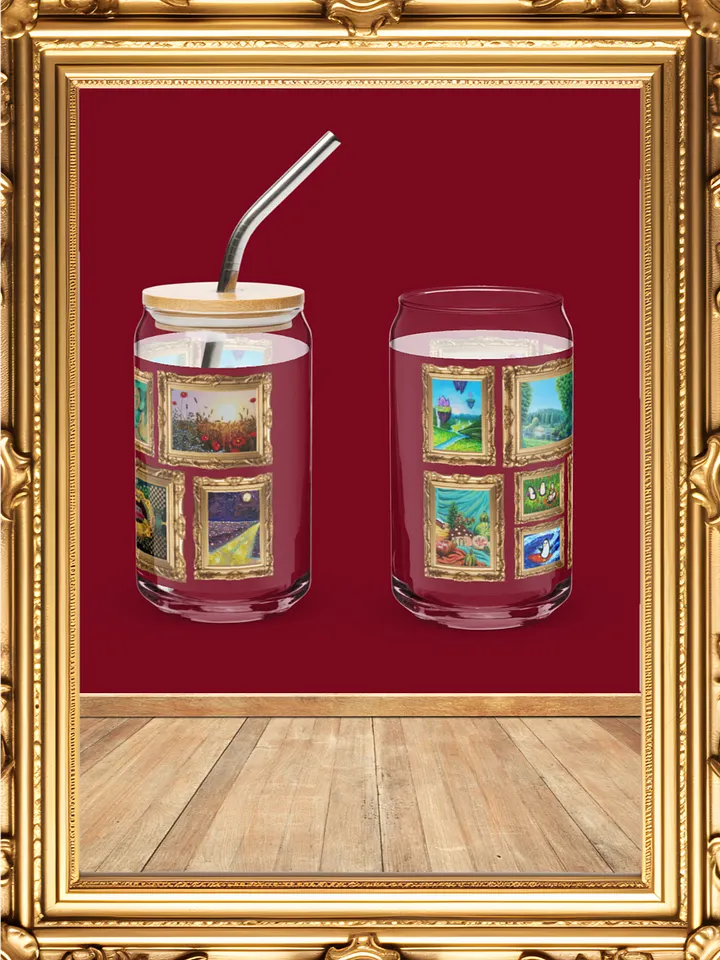 Golden Gallery Collection Can Shaped Glass product image (2)