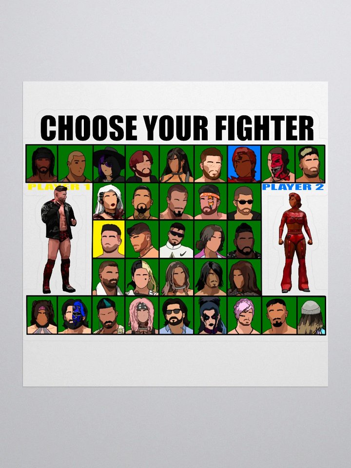 PEPW Choose Your Fighter MVH vs Skaar Sticker product image (1)