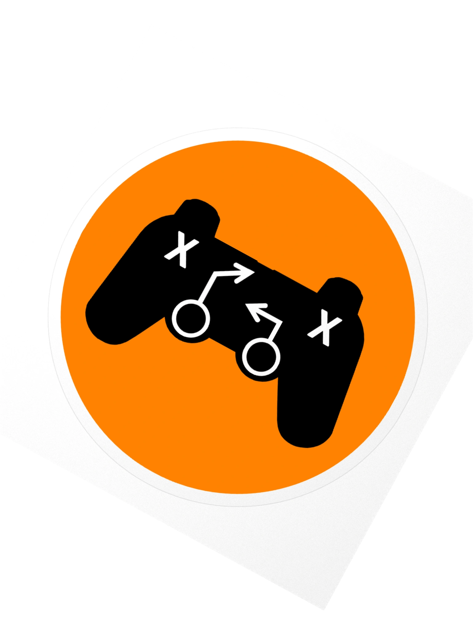 Playbook Gamer 4" x 4" Sticker product image (2)