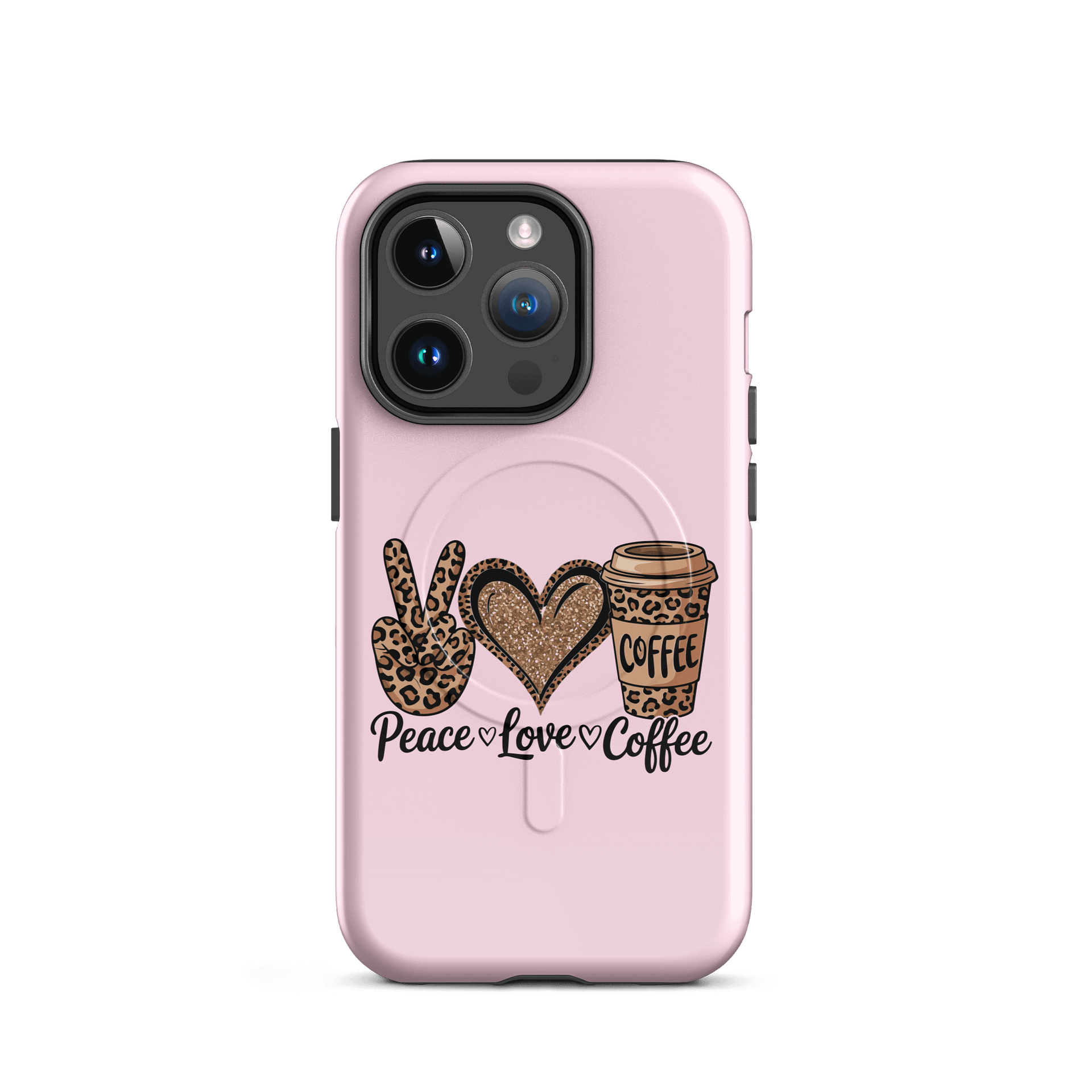 Peace, Love, Coffee MagSafe® iPhone Case product image (37)