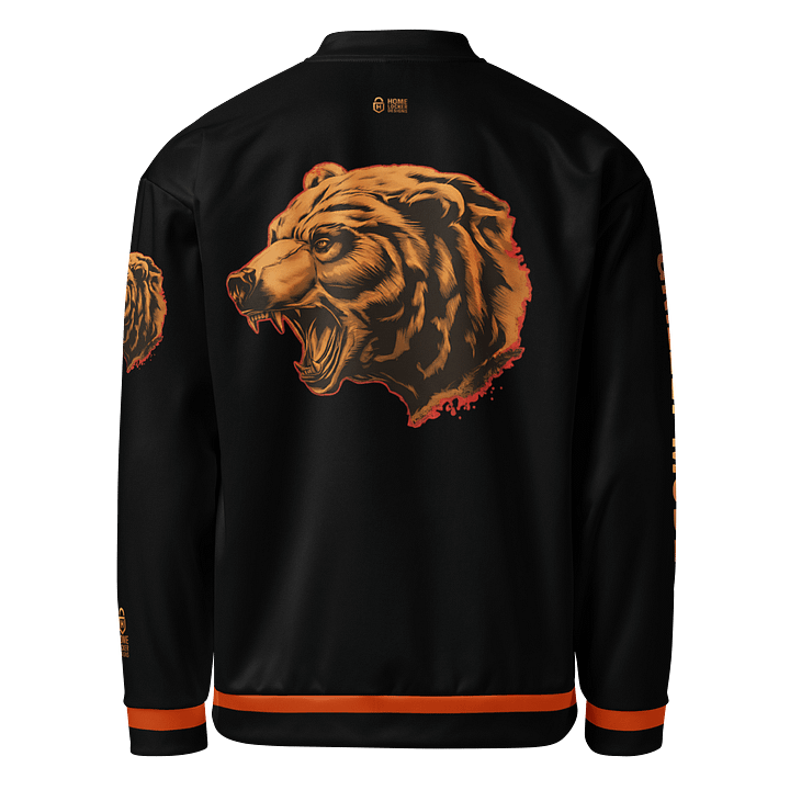 Grizzly Mode™ QB1 Bomber Jacket 🔥 | Chicago | Football | Home Locker product image (2)