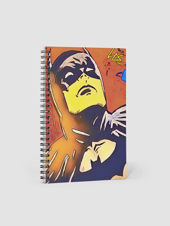 Bat Guy Lit Up Spiral Notebook 140 Pages product image (1)