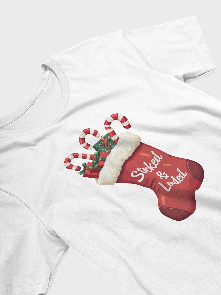 Stocked & Loaded Christmas T-Shirt product image (2)