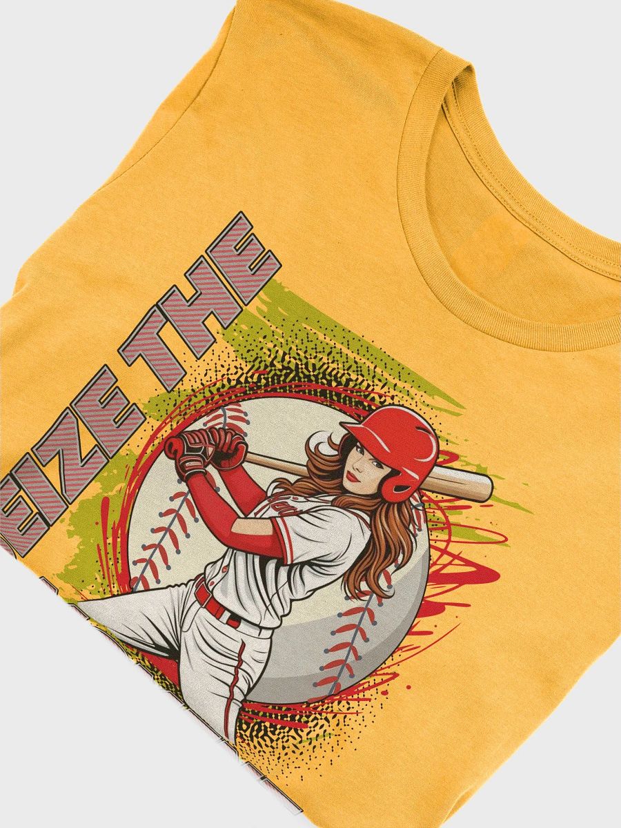 Seize the Moment Baseball Female T-Shirt product image (13)