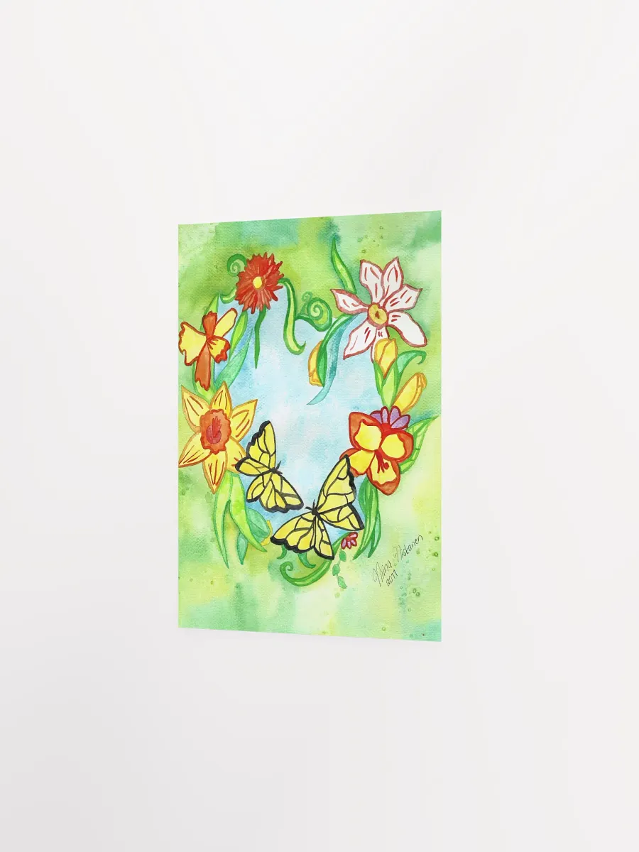 Spring Heart Art Print product image (8)