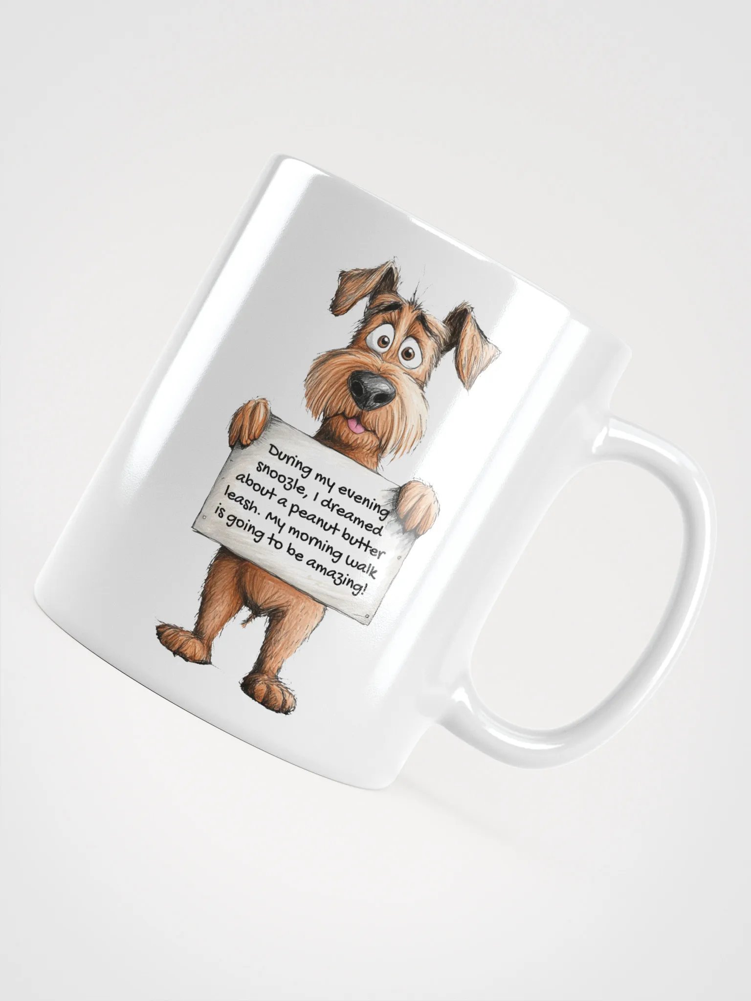 Airedale Terrier Thought Dog Humor Mug product image (10)