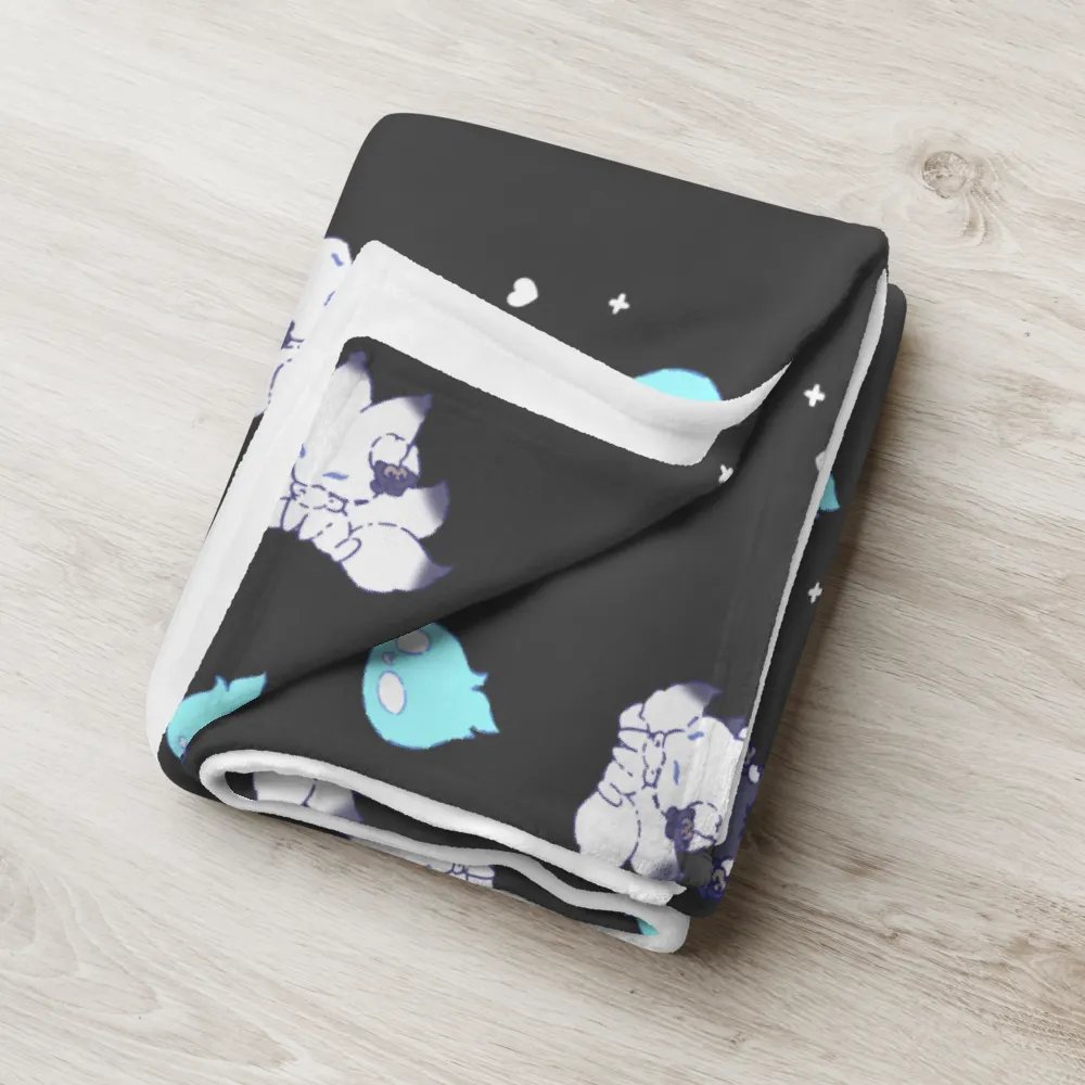 meiya, meinya & wisps blanket (black) product image (6)