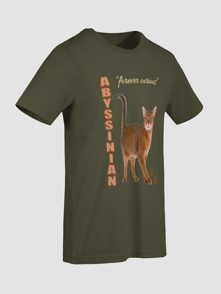 Forever Curious Abyssinian Cat T-Shirt product image (63)