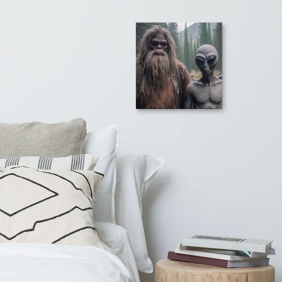 Besties Canvas Print 16