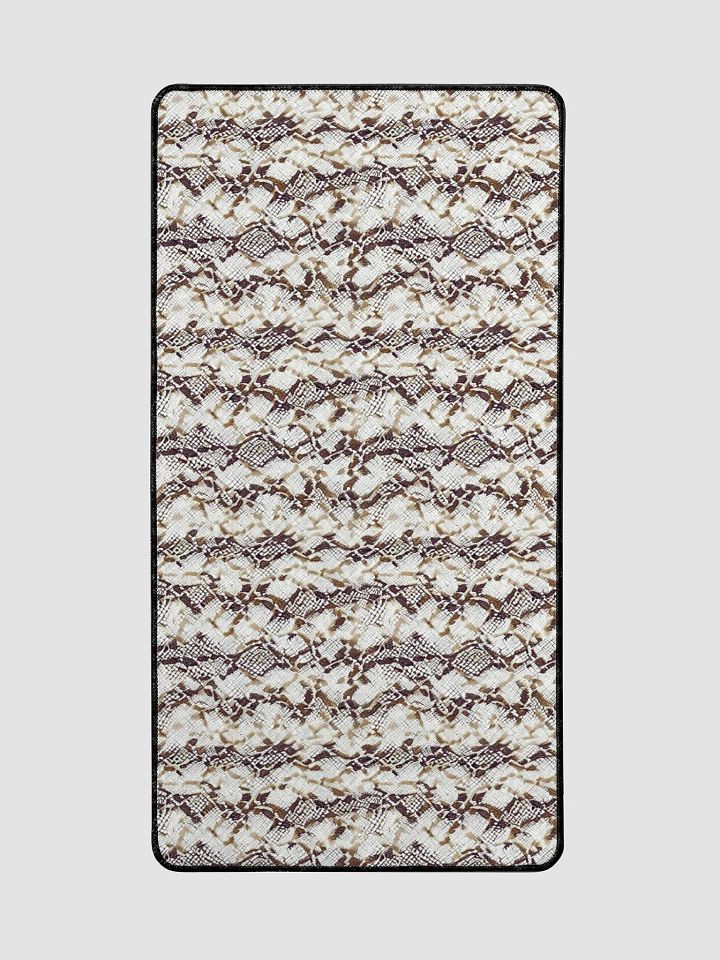 Beige Snake Skin Desk Mat product image (2)