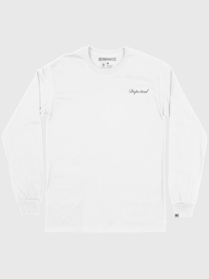 WHITE WORDMARK L/S product image (1)