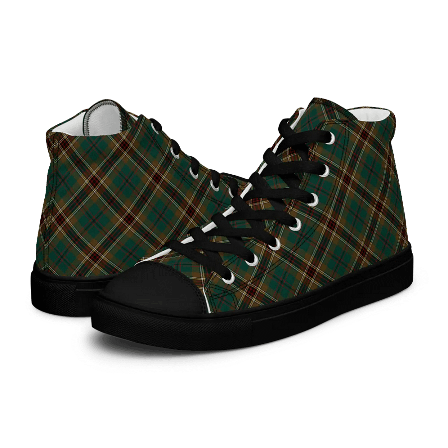 Murphy Tartan Men's High Top Shoes product image (8)